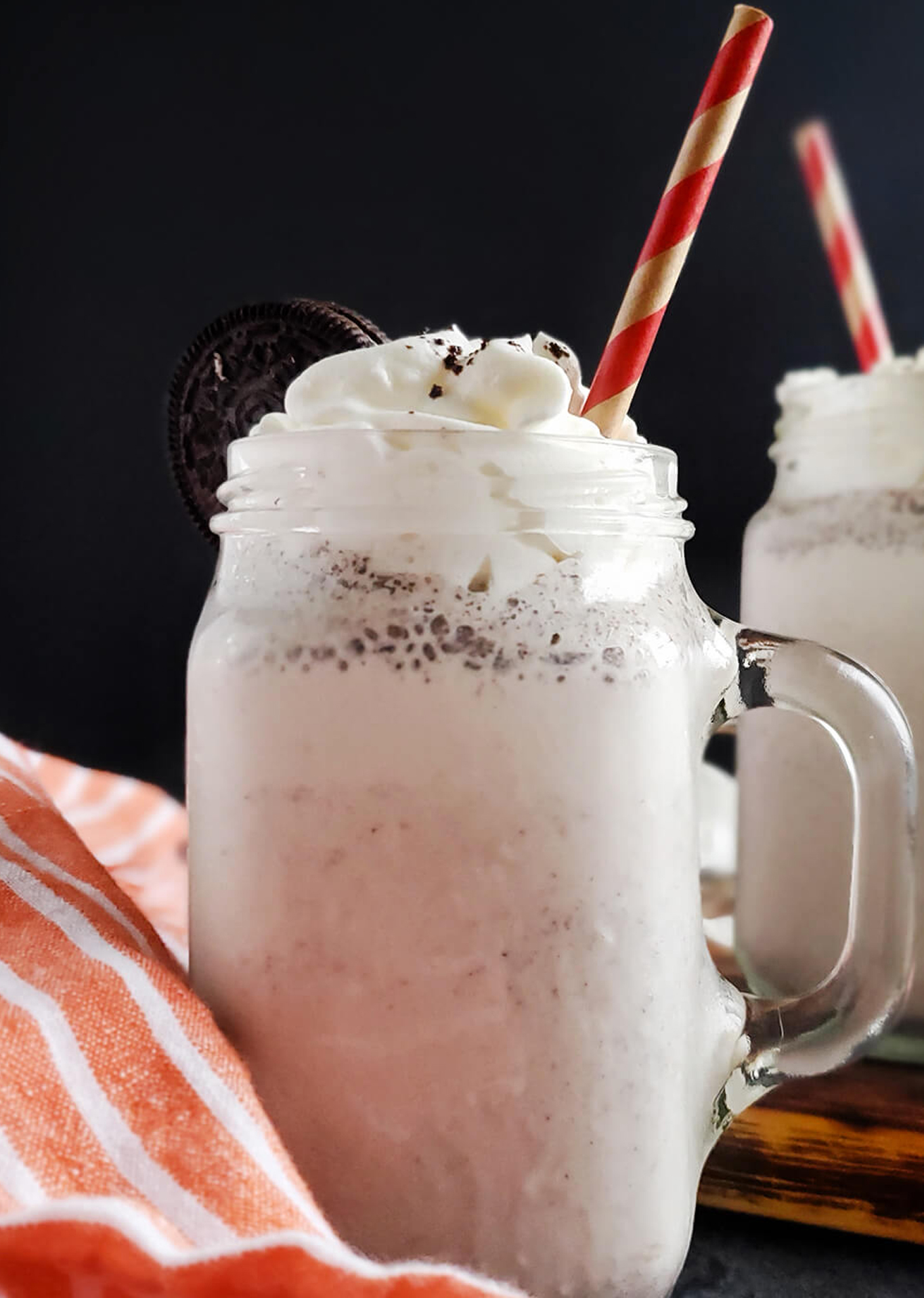 Quick and Easy Cookies ‘n Cream Milkshake