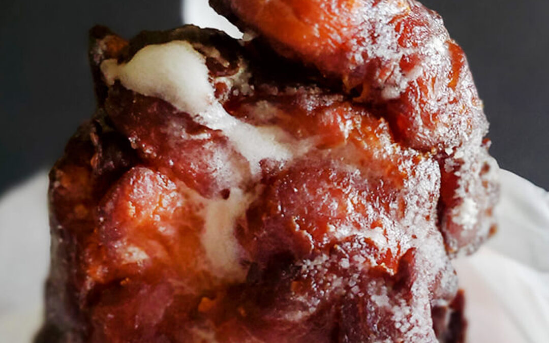 Glazed Cinnamon Apple Fritters