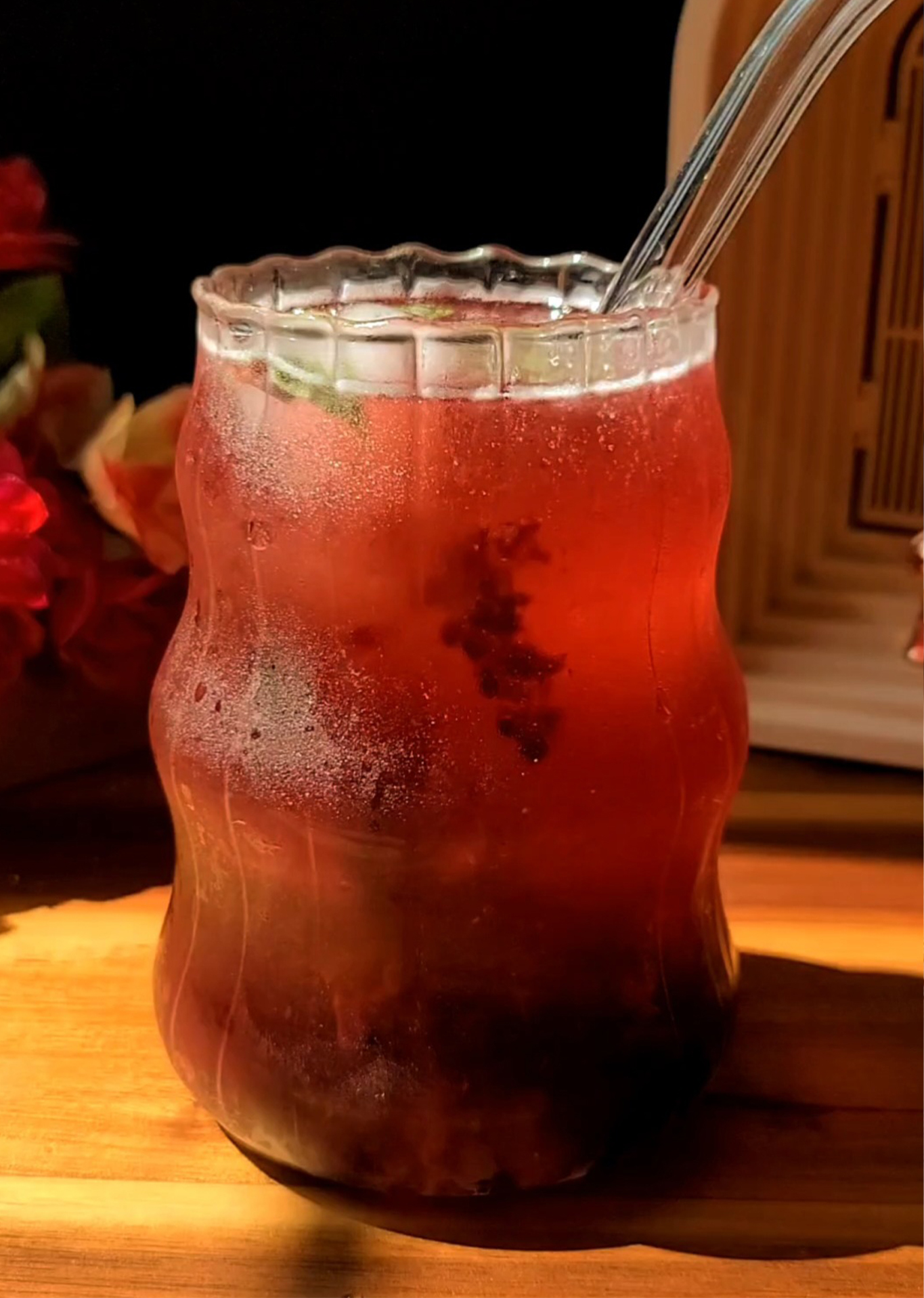 Sparkling Blackberry Lemon Mocktail