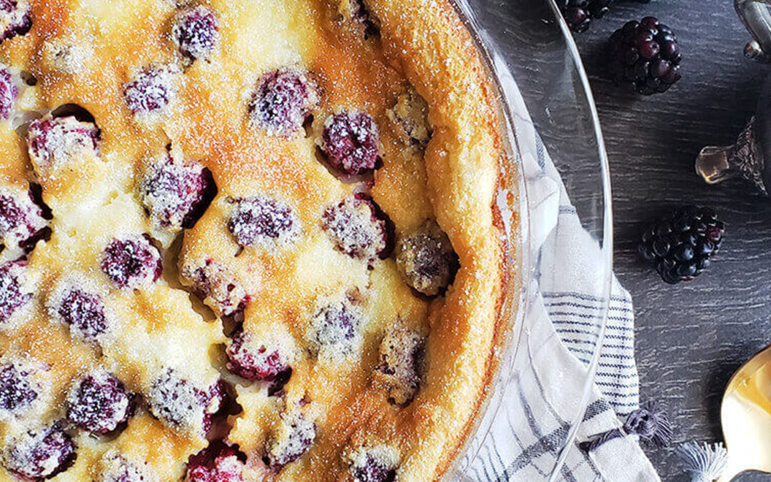 Blackberry Clafoutis