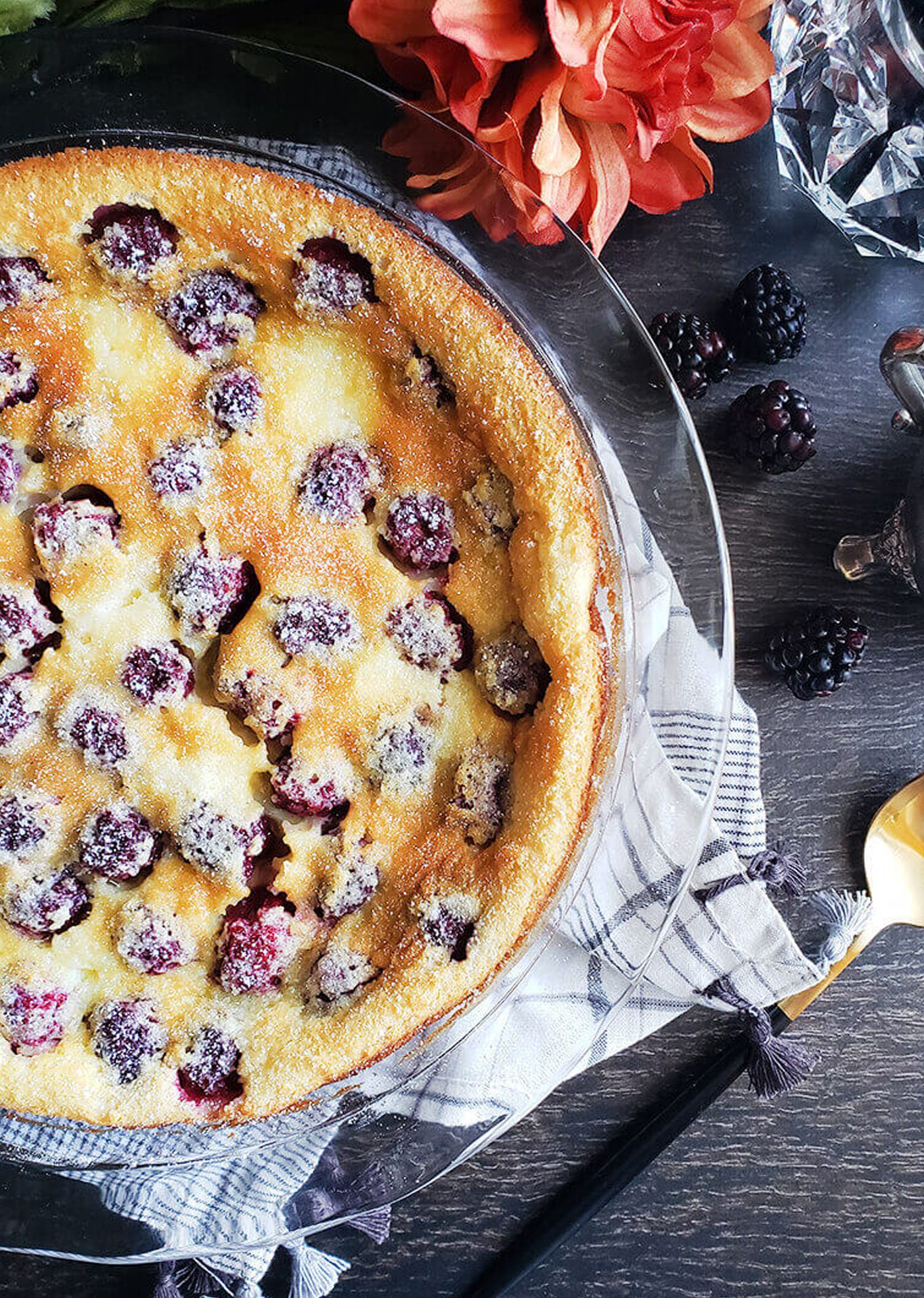 Blackberry Clafoutis