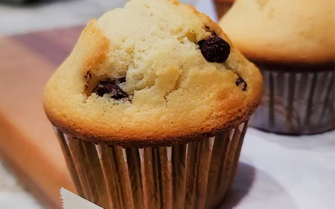 Bakery Style Chocolate Chip Muffins