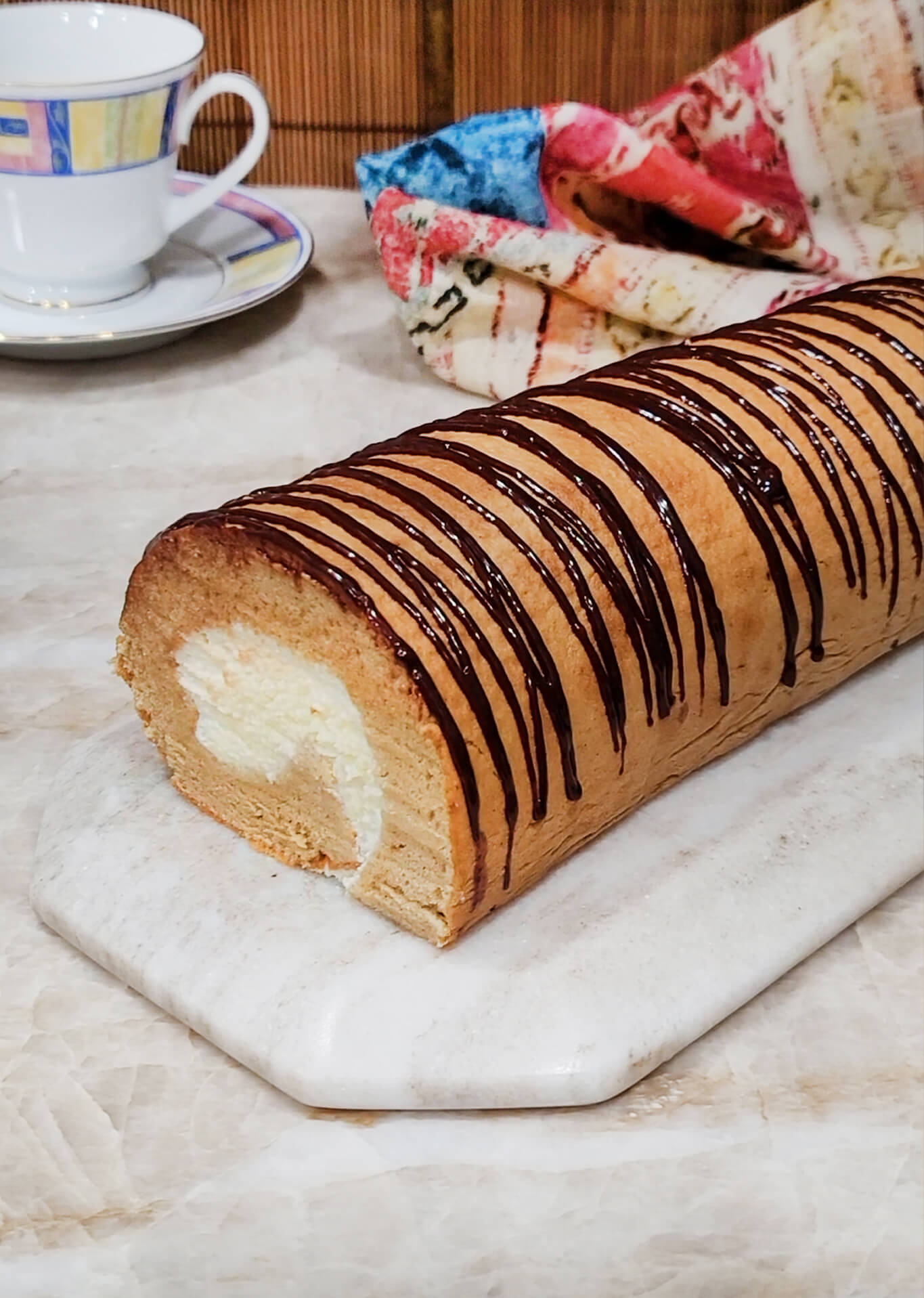 Espresso Roll Cake