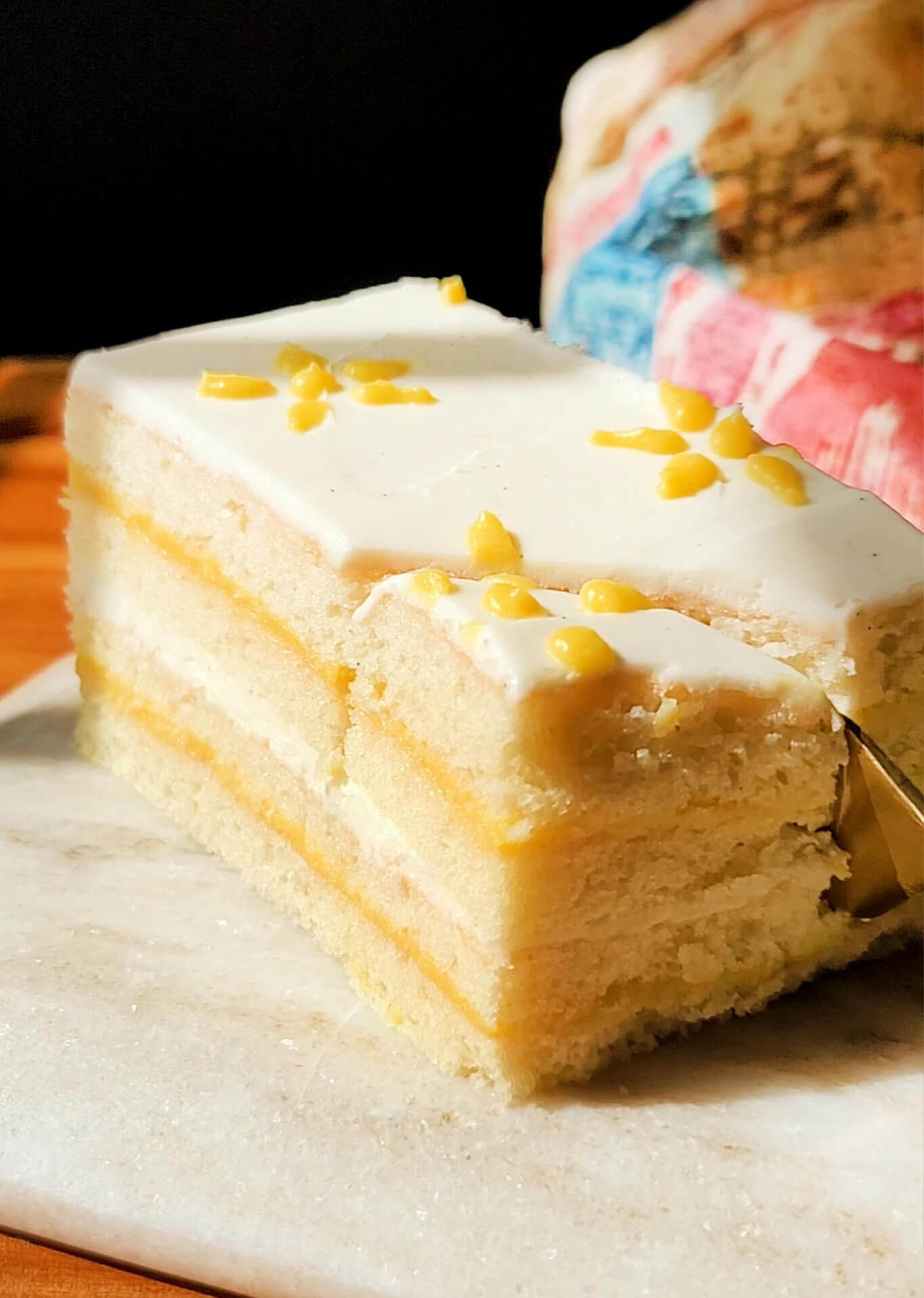 Lemon Opera Cake