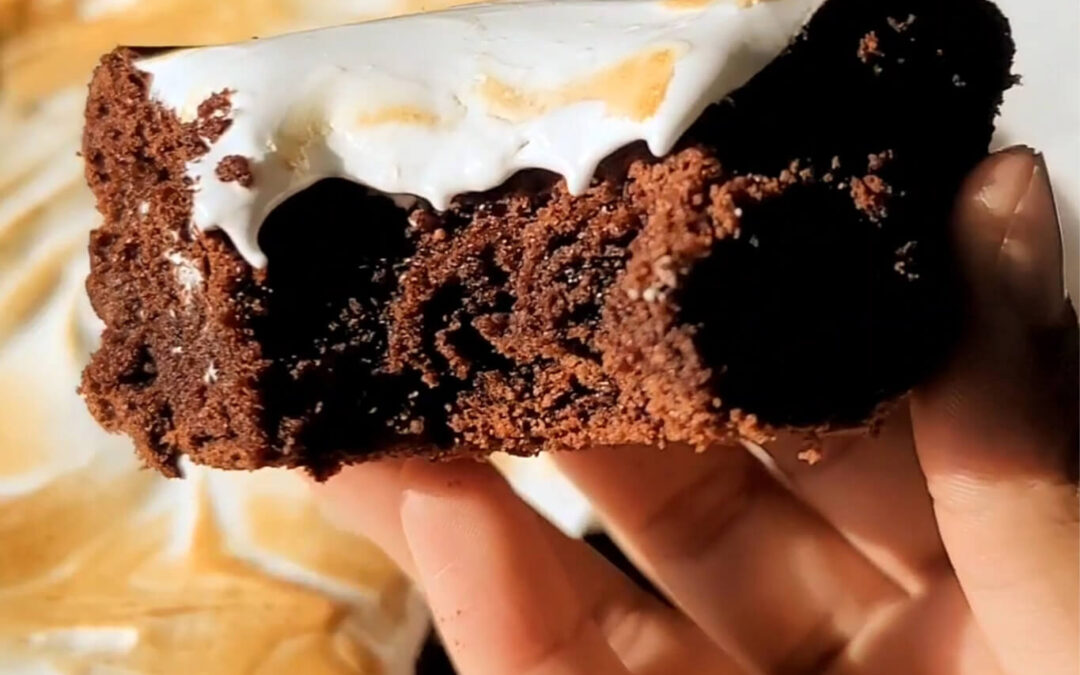 Fudgy S’mores Brownies