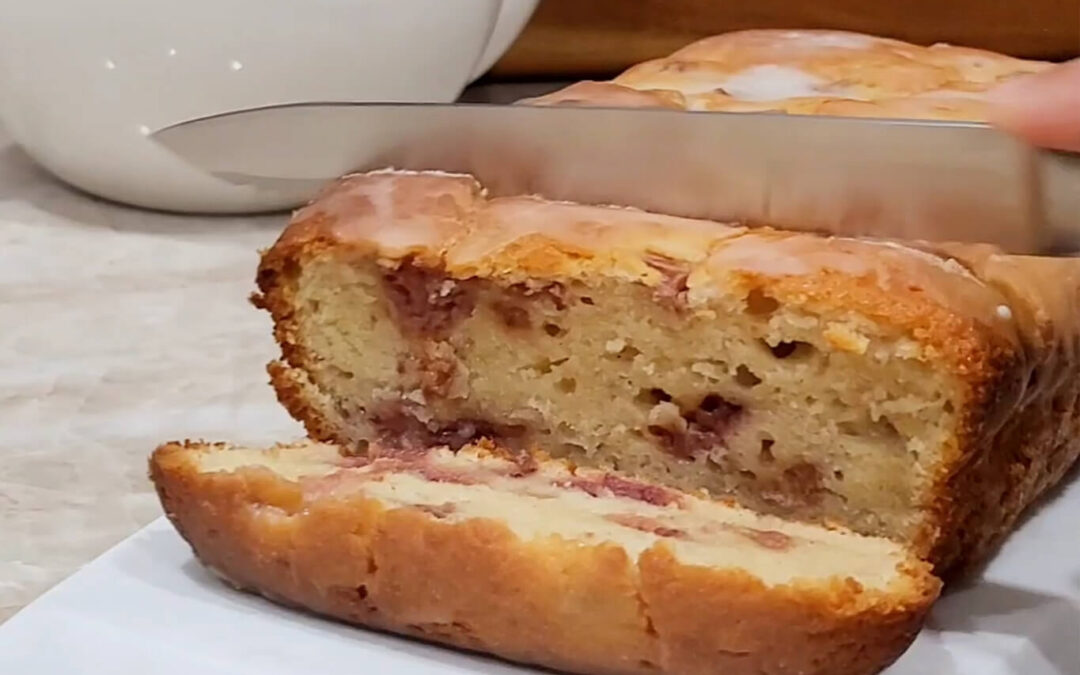 Strawberry Lemon Loaf Cake