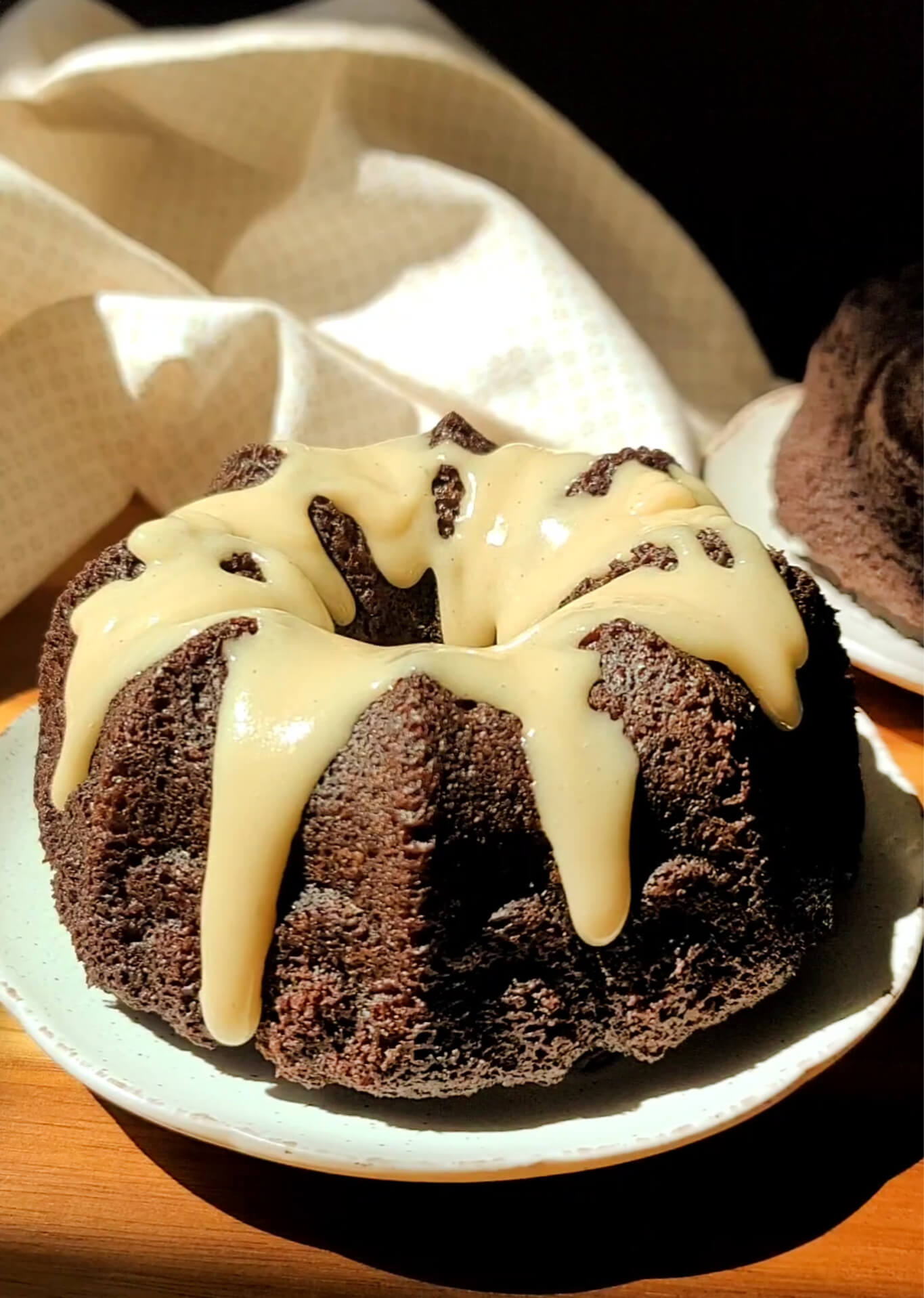 Moist Chocolate Mini Bundt Cake