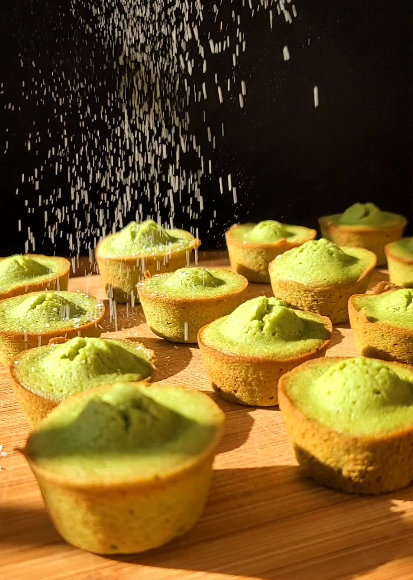 Soft Matcha Financiers