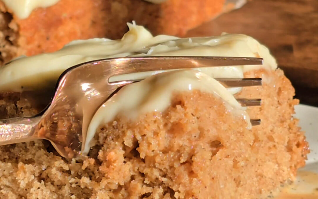 Moist Chai Cake with Cream Cheese Frosting