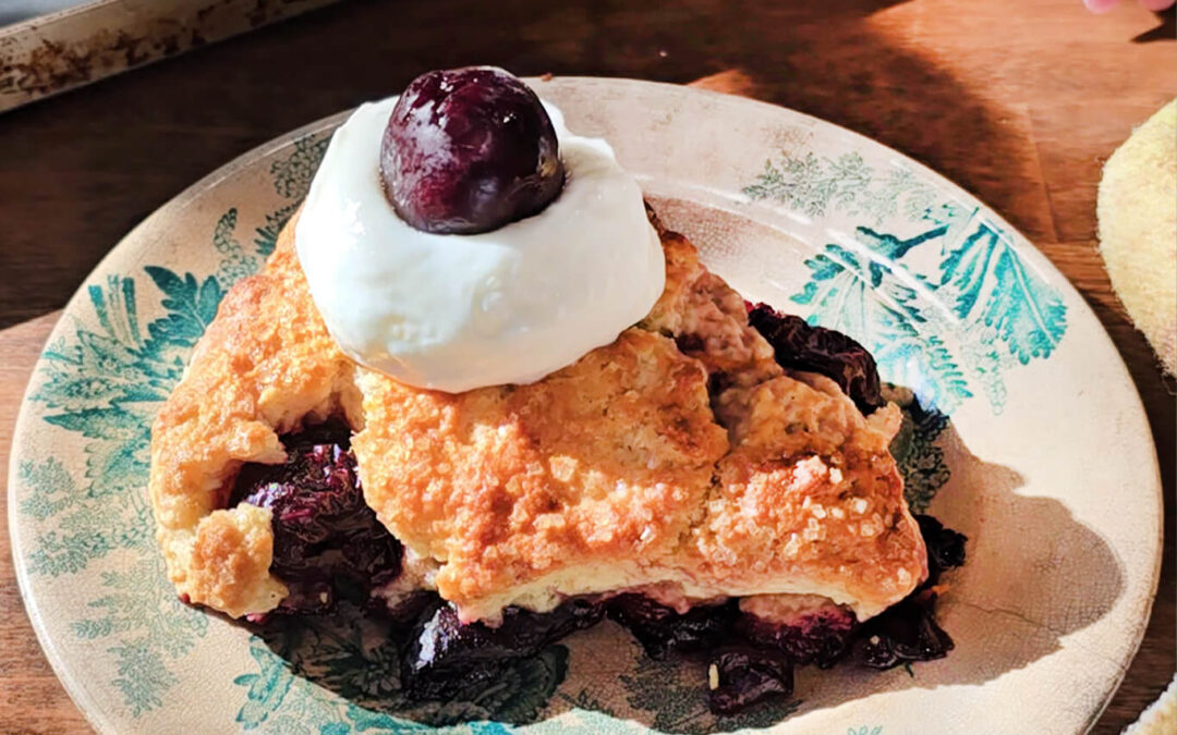 Orange Cherry Scones