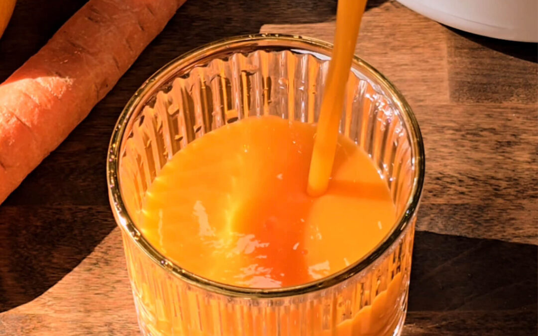 Golden Beets and Orange Carrot Juice