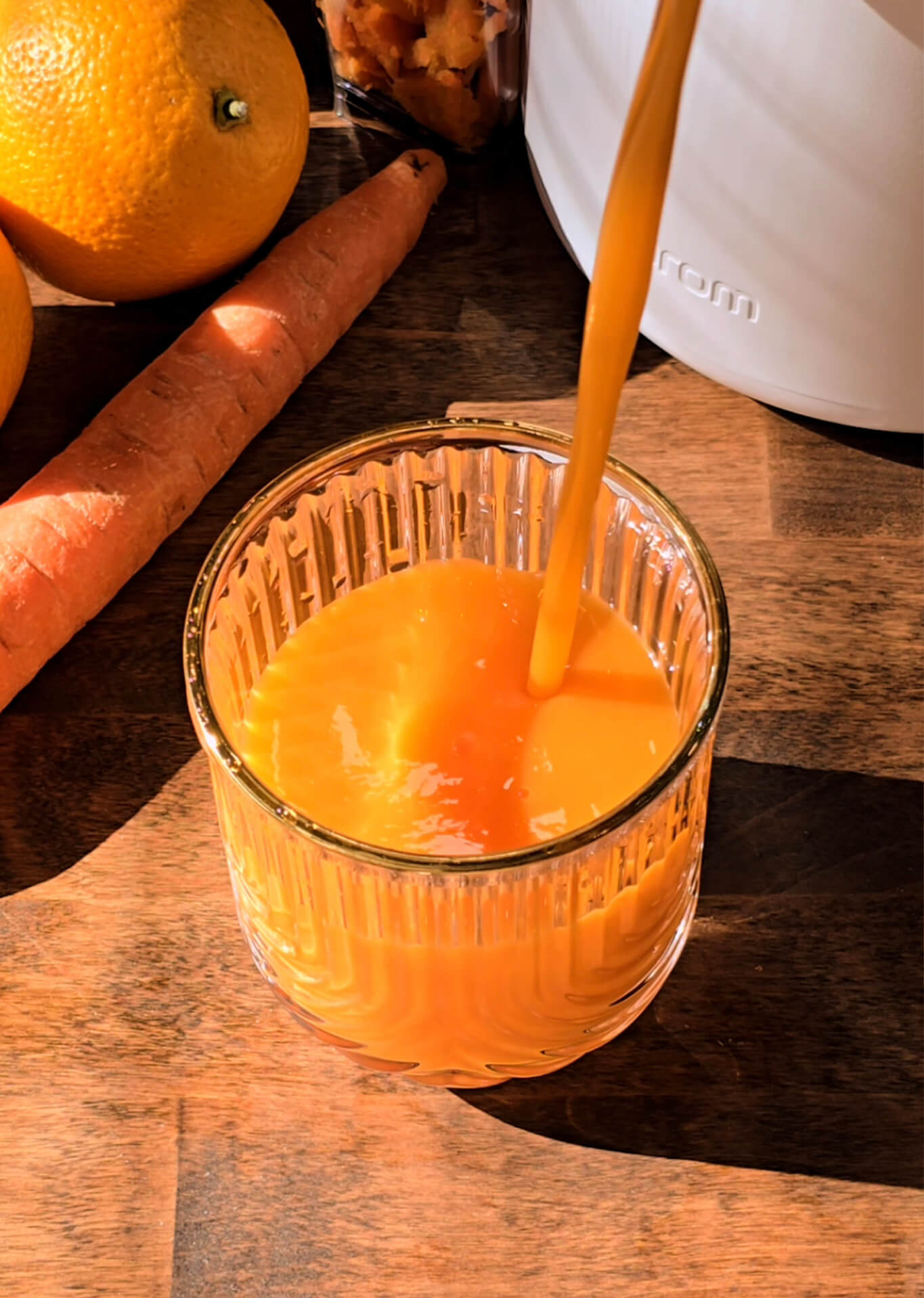 Golden Beets and Orange Carrot Juice