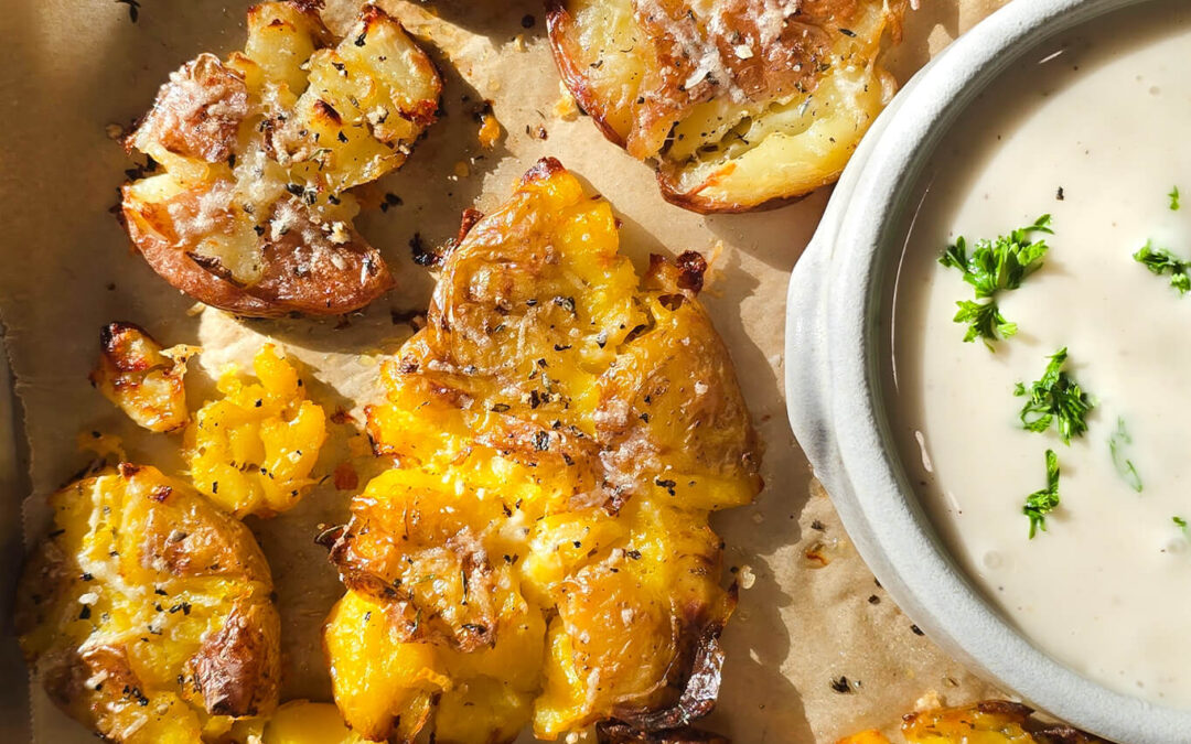 Easy Smashed Potatoes