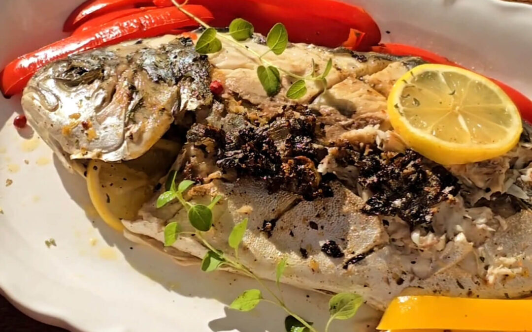 Flaky & Tangy Grilled Pompano