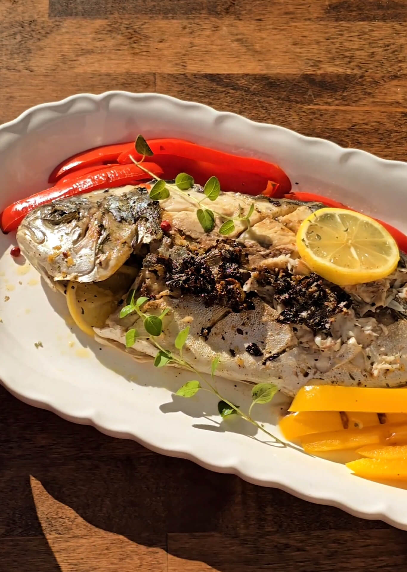 Flaky & Tangy Grilled Pompano