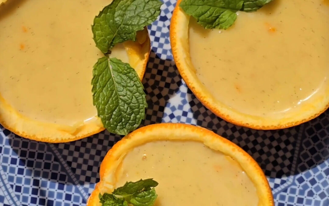 Creamy Orange Posset
