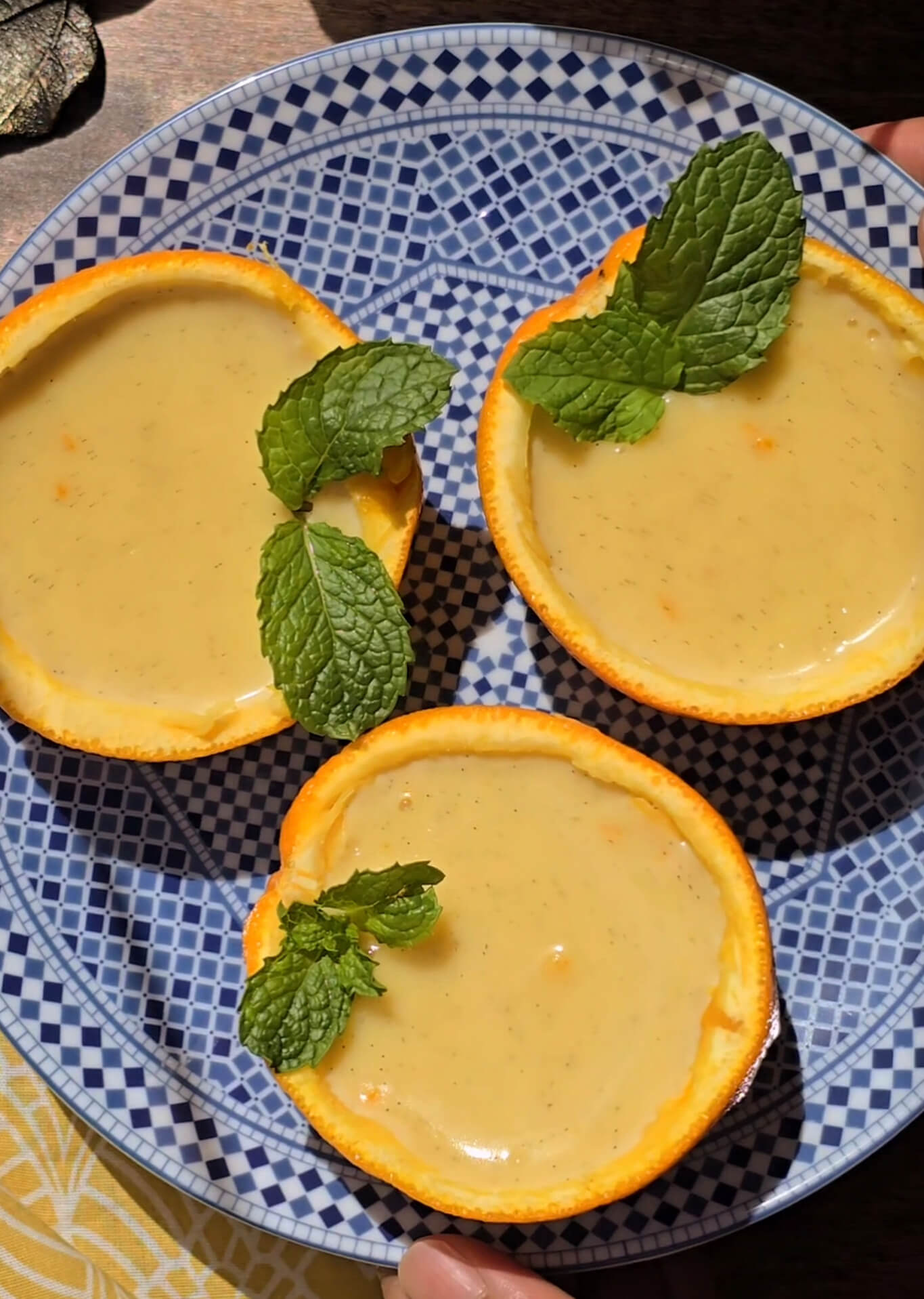 Creamy Orange Posset
