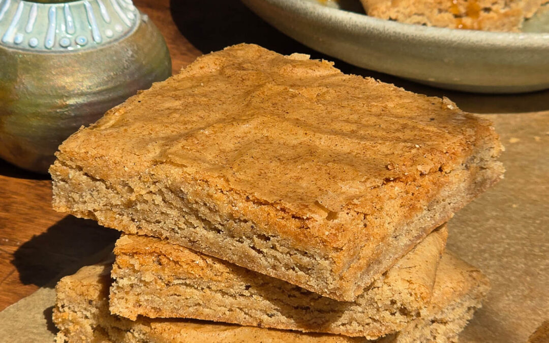 Brown-Butter Chai Blondies