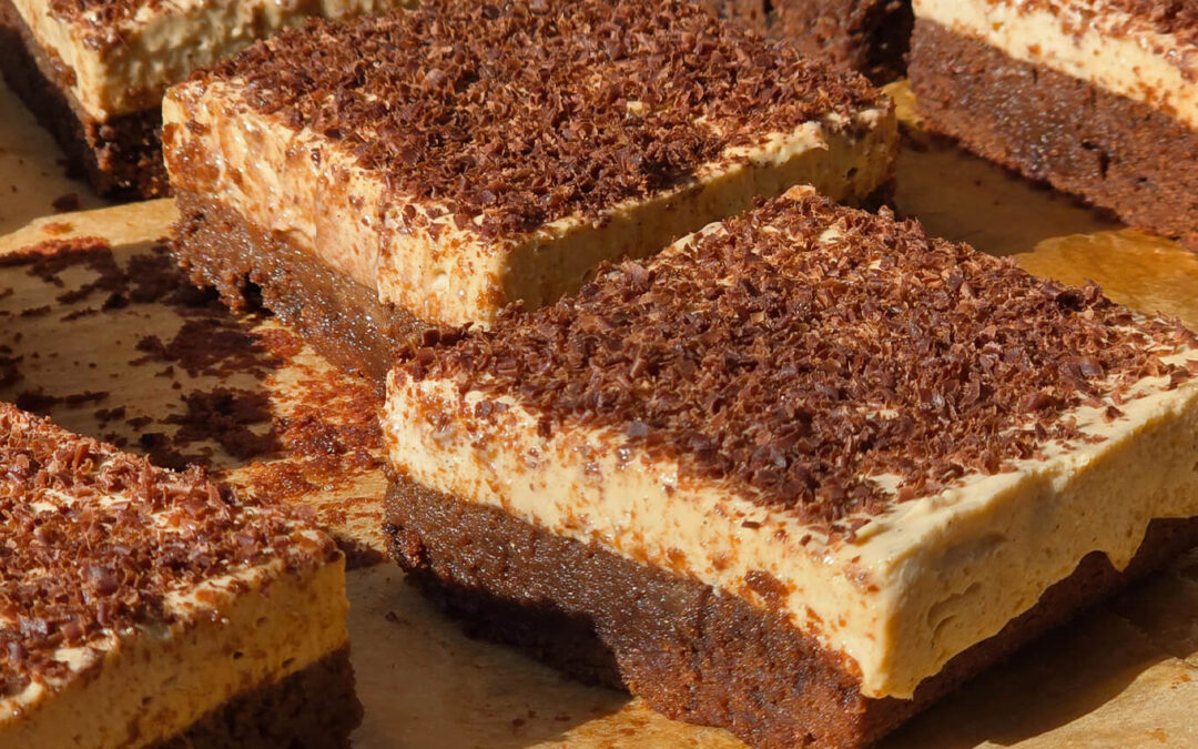 Tiramisu Fudge Brownies